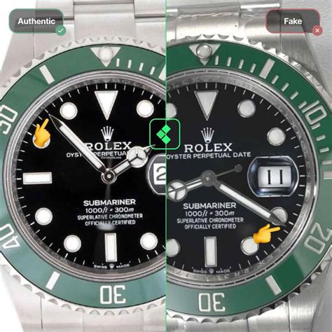 rolex submariner fake identification|counterfeit rolex how to identify.